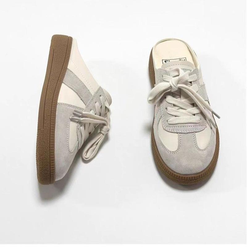 Fashion bag head half slippers women s spring and autumn wear one pedal lazy little white casual shoes flat sandals 42 срібний
Fashion bag head half slippers women s spring and autumn wear one pedal lazy little white casual shoes flat sandals 42 срібний