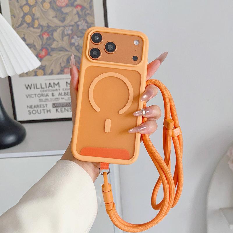 Crossbody Lanyard Matte Translucent For Magsafe Phone Case For iPhone 17 17Pro Air 16 15 14 13 12 Pro Max Wireless Charge Cover For iPhone 13
Crossbody Lanyard Matte Translucent For Magsafe Phone Case For iPhone 17 17Pro Air 16 15 14 13 12 Pro Max Wireless Charge Cover For iPhone 13