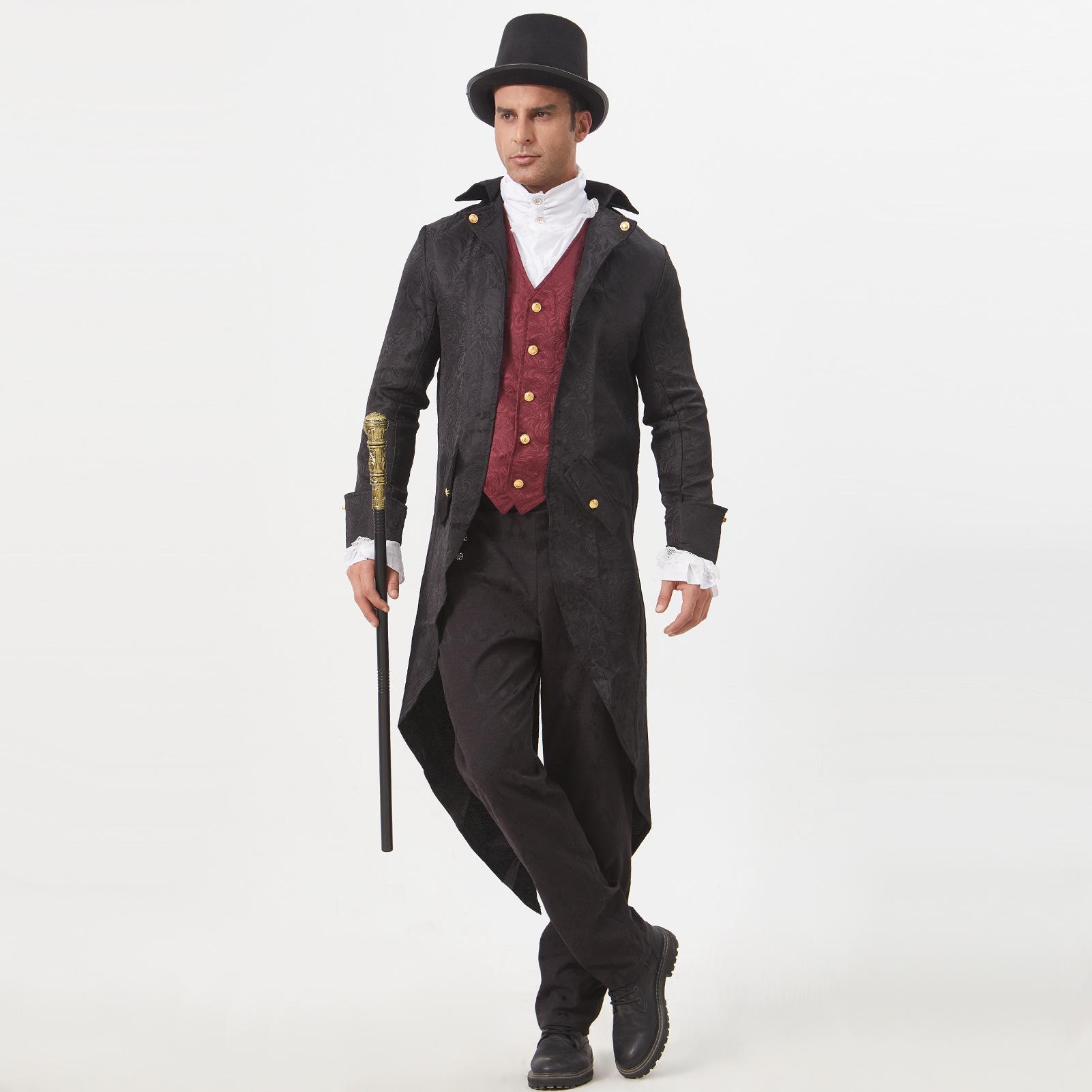 Men s 2024 Medieval Swallowtail Coat and Jacket for Carnival Performance S вино красного
Men s 2024 Medieval Swallowtail Coat and Jacket for Carnival Performance S вино красного