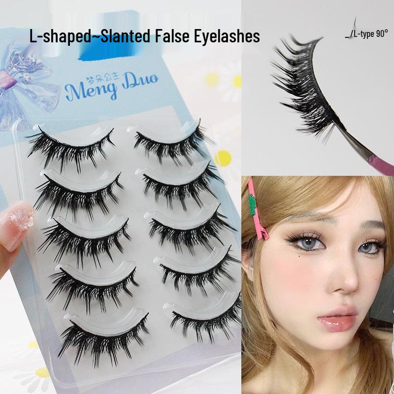 L-Shaped Wide-Angle Natural Fox Eye False Eyelashes for Women – Light, One-Piece, Hard Stem, Full Strip for European & American Makeup.
L-Shaped Wide-Angle Natural Fox Eye False Eyelashes for Women – Light, One-Piece, Hard Stem, Full Strip for European & American Makeup.