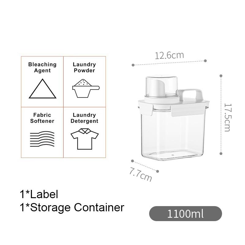 Диспенсер для стирального порошка, прозрачный дозатор для стирального мыла, герметичный контейнер для хранения продуктов с мерным стаканом, товары для дома
Диспенсер для стирального порошка, прозрачный дозатор для стирального мыла, герметичный контейнер для хранения продуктов с мерным стаканом, товары для дома