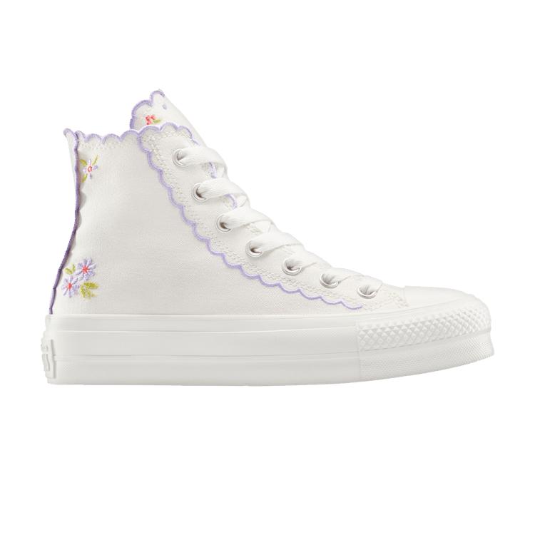 Converse Chuck Taylor All Star Lift Platform High Фестончатые края Вышитые цветы Женские кроссовки Белый Винтажно-белый Фиолетовый-тепло A13528C 37
Converse Chuck Taylor All Star Lift Platform High Фестончатые края Вышитые цветы Женские кроссовки Белый Винтажно-белый Фиолетовый-тепло A13528C 37