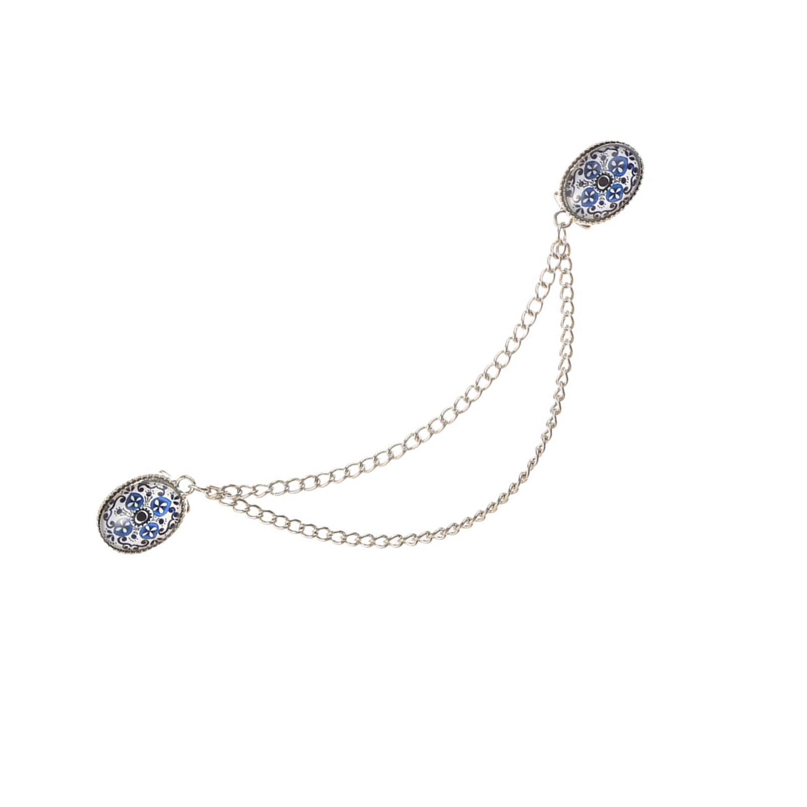 Elegant Flower Brooch Chain Lapel Pin Stylish Clothing Jewelry Sparkling Badge Suitable for Various Daily Party Wear
Elegant Flower Brooch Chain Lapel Pin Stylish Clothing Jewelry Sparkling Badge Suitable for Various Daily Party Wear