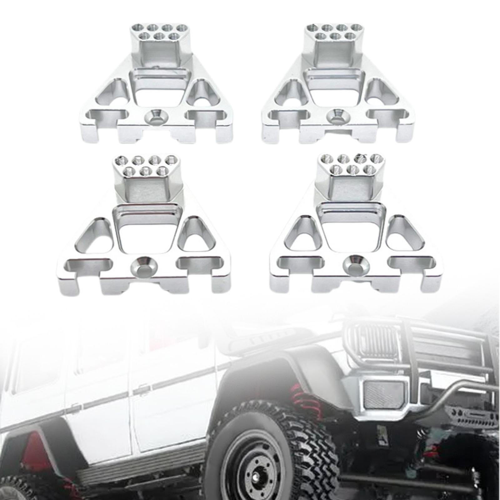 4 Штуки 1/10 RC Кронштейн Амортизатора Алюмінієвий Сплав Портативні Аксесуари Заміна срібний
4 Штуки 1/10 RC Кронштейн Амортизатора Алюмінієвий Сплав Портативні Аксесуари Заміна срібний