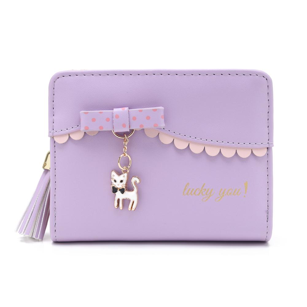 Women Cute Bow Cat Short Wallet Girls Luxury Zipper Coin Purse PU Leather Bank Credit Card Holder Female Student Small Money Bag
Women Cute Bow Cat Short Wallet Girls Luxury Zipper Coin Purse PU Leather Bank Credit Card Holder Female Student Small Money Bag
