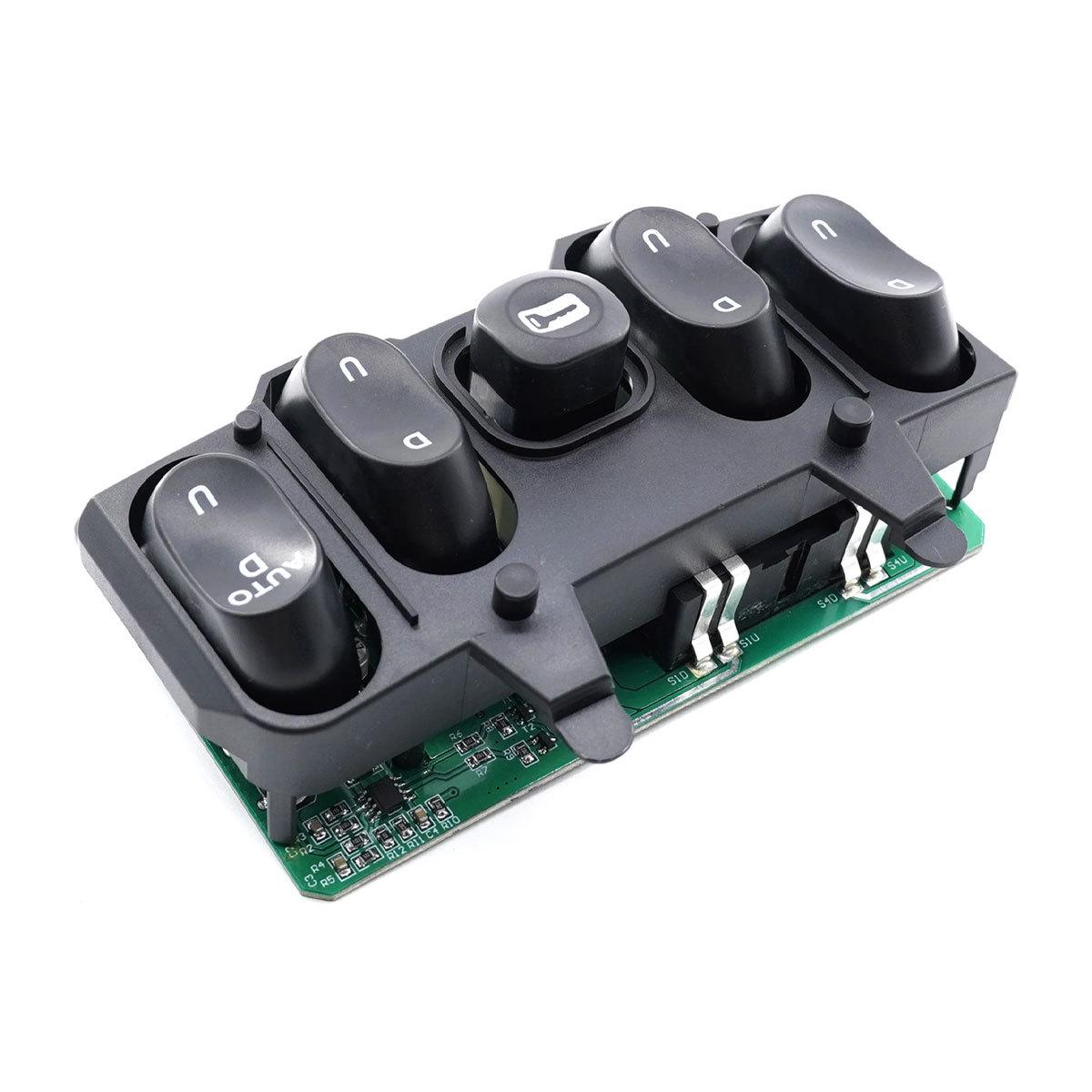 The FEF7510NAA is compatible with power window switches in Ford Falcon cars from 1994 to 1999. Electric
The FEF7510NAA is compatible with power window switches in Ford Falcon cars from 1994 to 1999. Electric