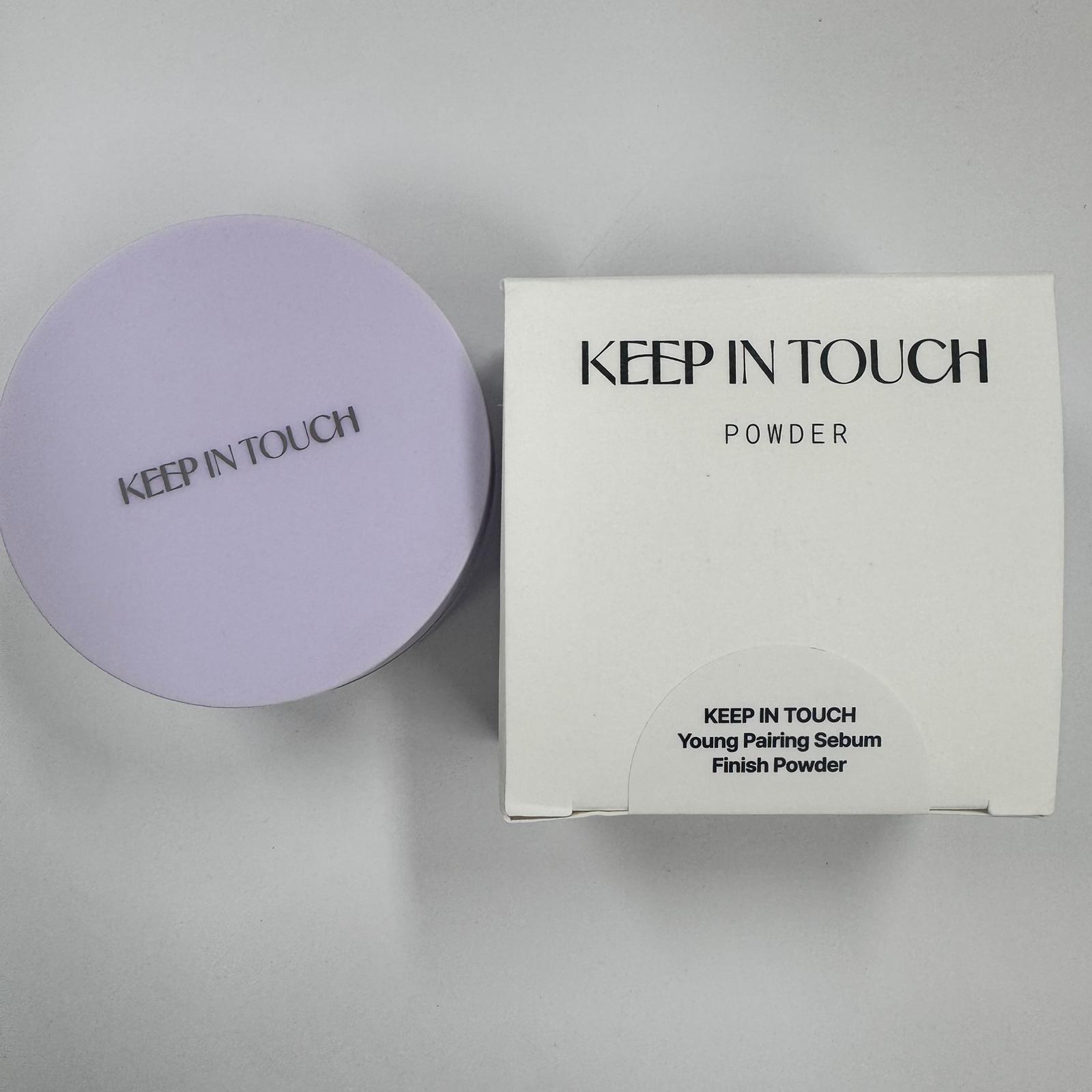 Keep in Touch Young Pairing Sebum Finish Powder 5 г MINI / 10 г, веганский, не тестируется на животных, макияж, корейская косметика, Kbeauty, образец 5 g
Keep in Touch Young Pairing Sebum Finish Powder 5 г MINI / 10 г, веганский, не тестируется на животных, макияж, корейская косметика, Kbeauty, образец 5 g