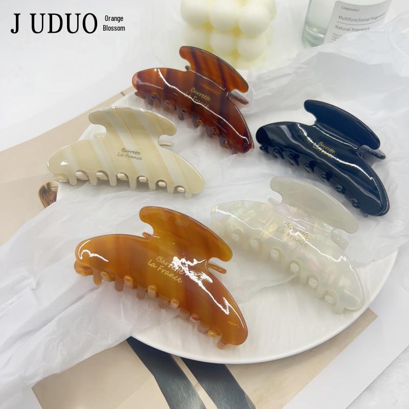 Korean Melard Black Medium Acetate Mini Claw Clip - Autumn/Winter High-End Hair Accessory for Girls
Korean Melard Black Medium Acetate Mini Claw Clip - Autumn/Winter High-End Hair Accessory for Girls