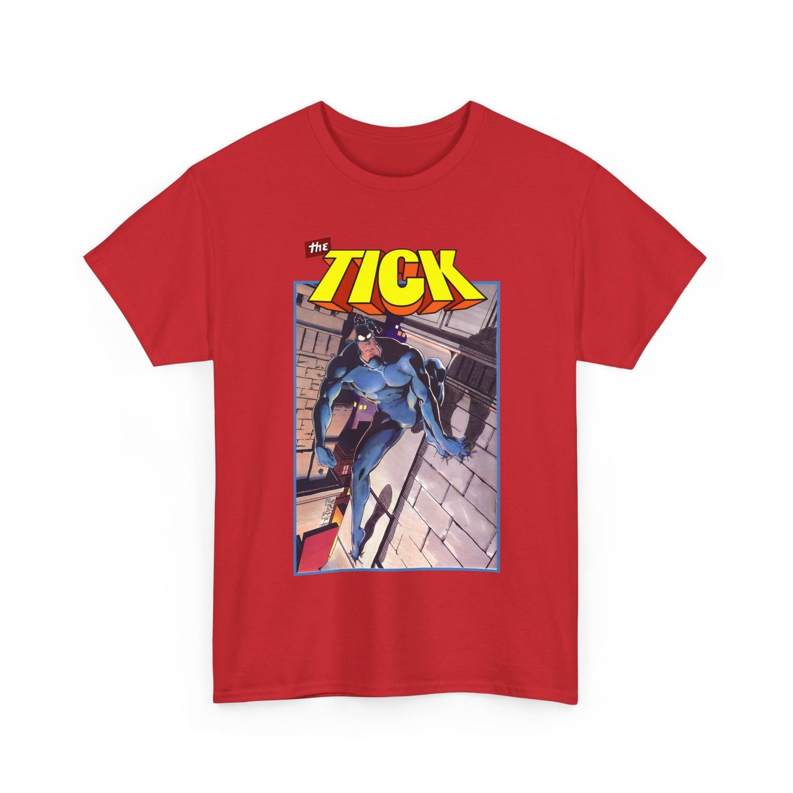 The Tick T-Shirt Mens Womens Tees Top - Ben Edlund Creation - Popular 1980s Superhero S
The Tick T-Shirt Mens Womens Tees Top - Ben Edlund Creation - Popular 1980s Superhero S