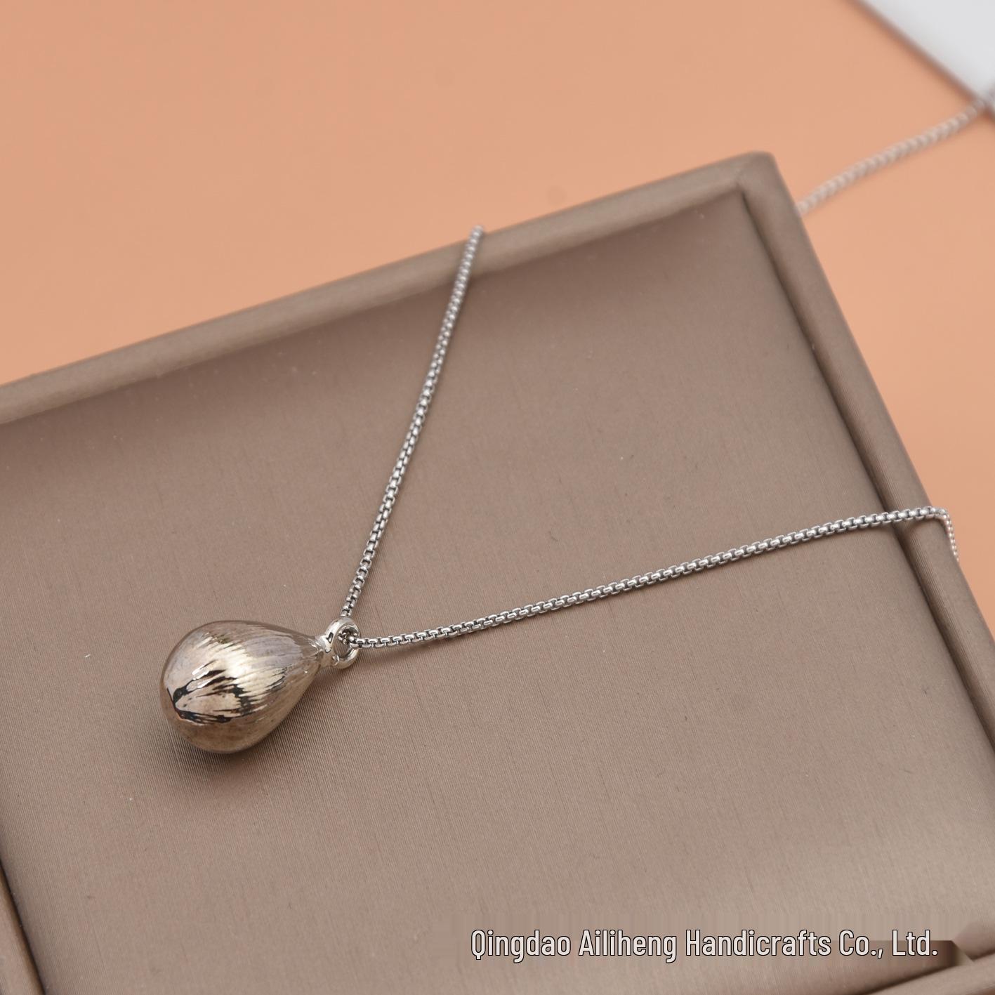 S925 Sterling Silver Teardrop Necklace with Diamonds - Women s High-End Autumn Clavicle Jewelry
S925 Sterling Silver Teardrop Necklace with Diamonds - Women s High-End Autumn Clavicle Jewelry