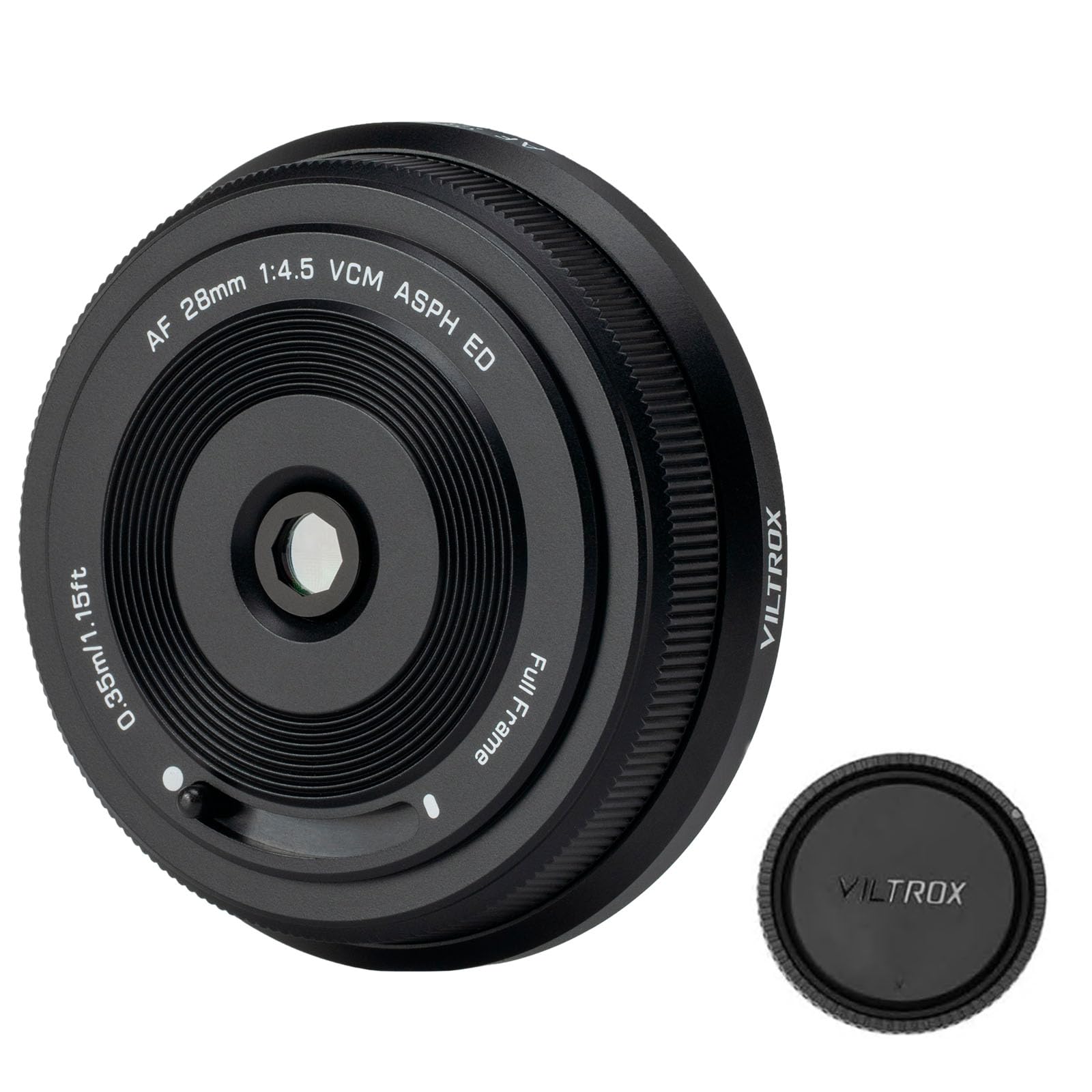VILTROX AF 28mm Z Mount Lens for Sony Z Mount Compact and for and Vlog Shooting F4.5 Ultra-thin Wide-angle Full-frame Cameras, Lightweight, Selfies,
VILTROX AF 28mm Z Mount Lens for Sony Z Mount Compact and for and Vlog Shooting F4.5 Ultra-thin Wide-angle Full-frame Cameras, Lightweight, Selfies,