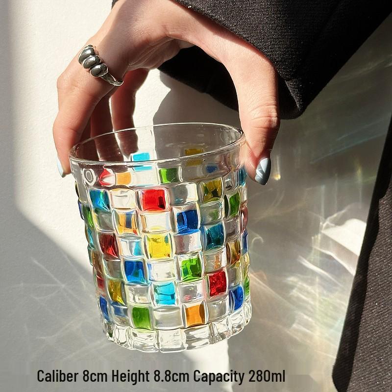 Refractive Rainbow Vintage Hand-Painted Lattice Glass Cup 201-300ml
Refractive Rainbow Vintage Hand-Painted Lattice Glass Cup 201-300ml