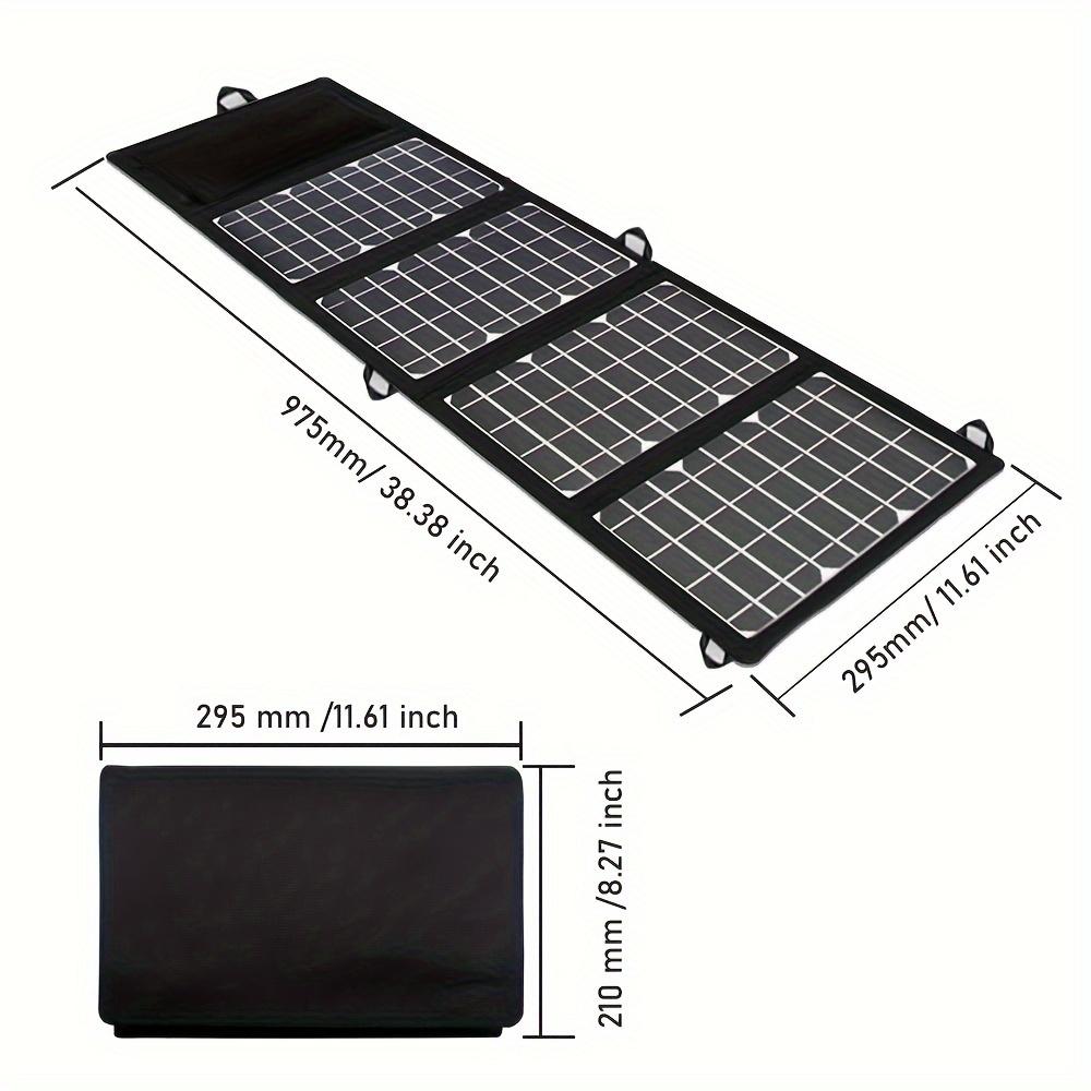 Портативное складное солнечное зарядное устройство, высокоэффективный комплект солнечных панелей 18 В, QC3.0 DC3.0, подходит для кемпинга
Портативное складное солнечное зарядное устройство, высокоэффективный комплект солнечных панелей 18 В, QC3.0 DC3.0, подходит для кемпинга