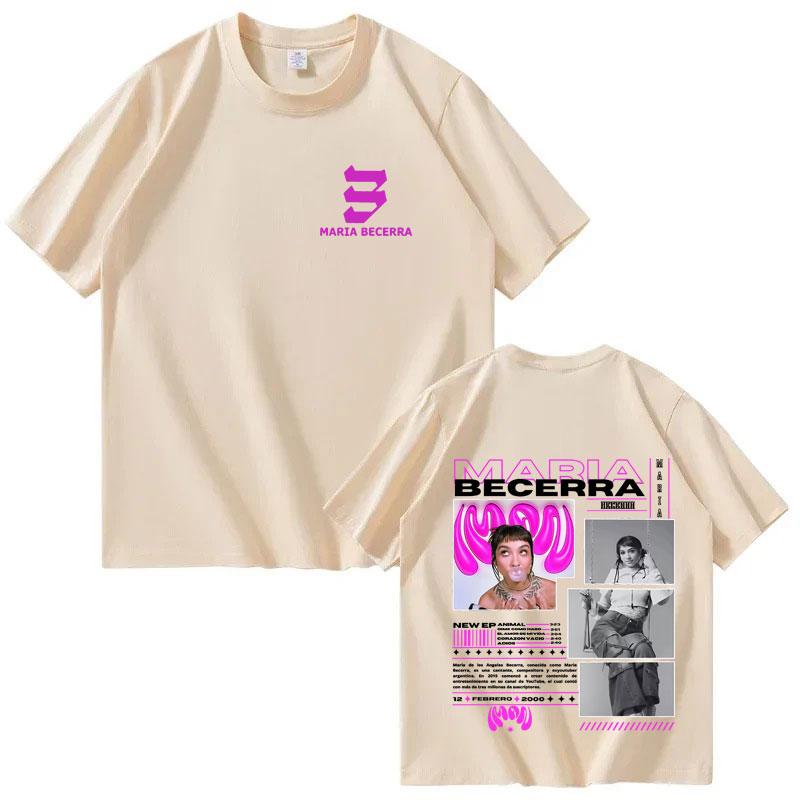 Singer Maria Becerra s Hip-hop Album Tour 2025 Men s and Women s Fashion Trend Summer Printed 100% Pure Cotton T-shirt 4XL
Singer Maria Becerra s Hip-hop Album Tour 2025 Men s and Women s Fashion Trend Summer Printed 100% Pure Cotton T-shirt 4XL