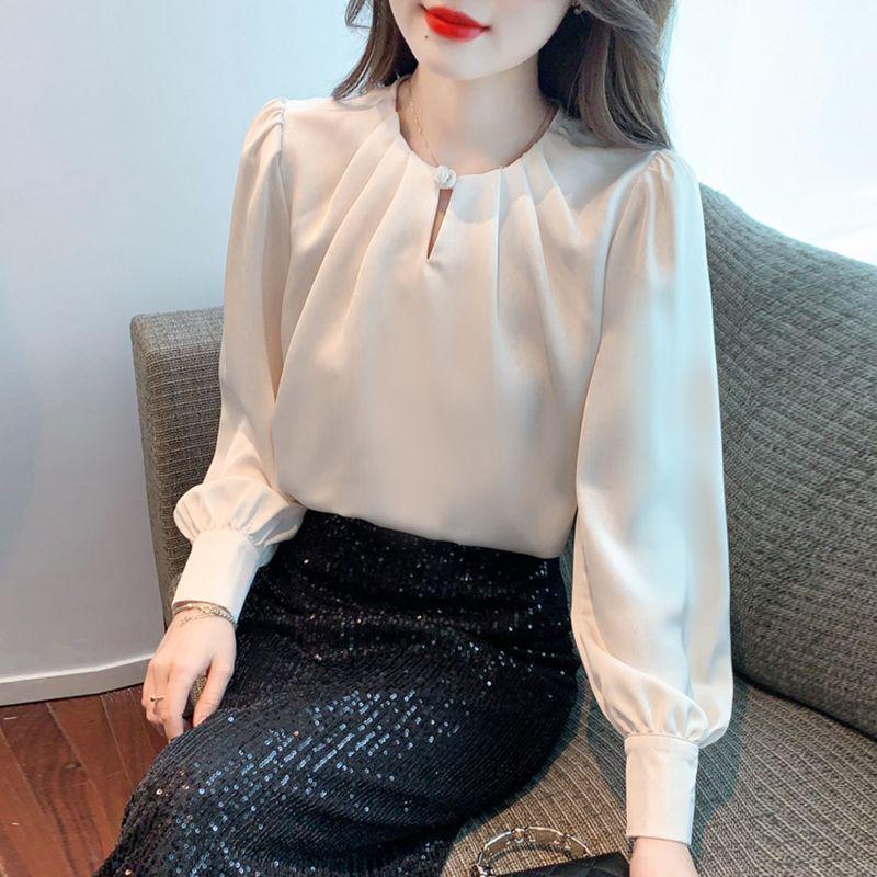 2024 Elegant Women s Chiffon Blouse - High-End French Long Sleeve for Spring & Autumn Large
2024 Elegant Women s Chiffon Blouse - High-End French Long Sleeve for Spring & Autumn Large