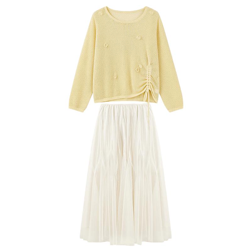 Women s Fashion Color-block Round Neck Two-Piece Set XL
Women s Fashion Color-block Round Neck Two-Piece Set XL