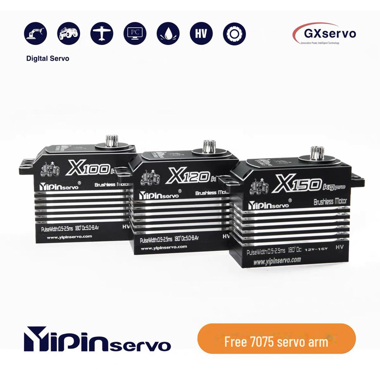 GX Merit 40KG High Torque Metal Gear Digital Servo для 1:8/1:10 альпіністів і вантажівок-монстрів
GX Merit 40KG High Torque Metal Gear Digital Servo для 1:8/1:10 альпіністів і вантажівок-монстрів