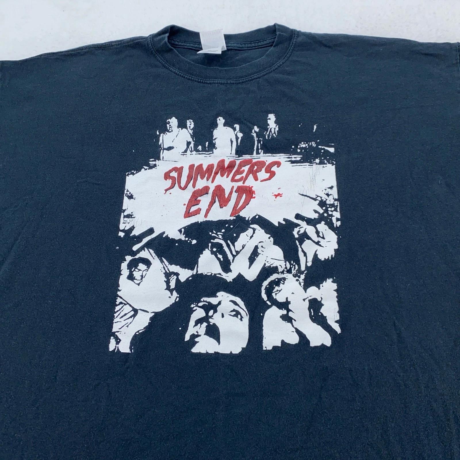 Футболка Summers End Мужская BOXY XL Черная Групповая футболка Панк-рок Хардкор Концерт L
Футболка Summers End Мужская BOXY XL Черная Групповая футболка Панк-рок Хардкор Концерт L