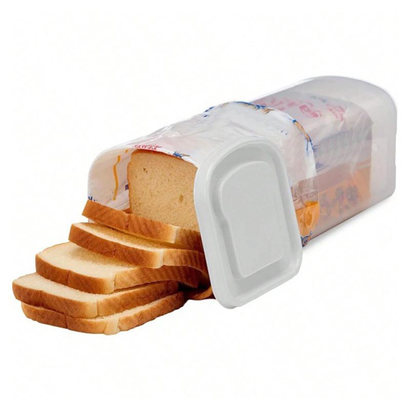 Empty Airtight Bread Box For Kitchen Cabinet, Plastic Food Storage Container For Toast Sandwich, Reusable Bread Keeper With Lid
Empty Airtight Bread Box For Kitchen Cabinet, Plastic Food Storage Container For Toast Sandwich, Reusable Bread Keeper With Lid