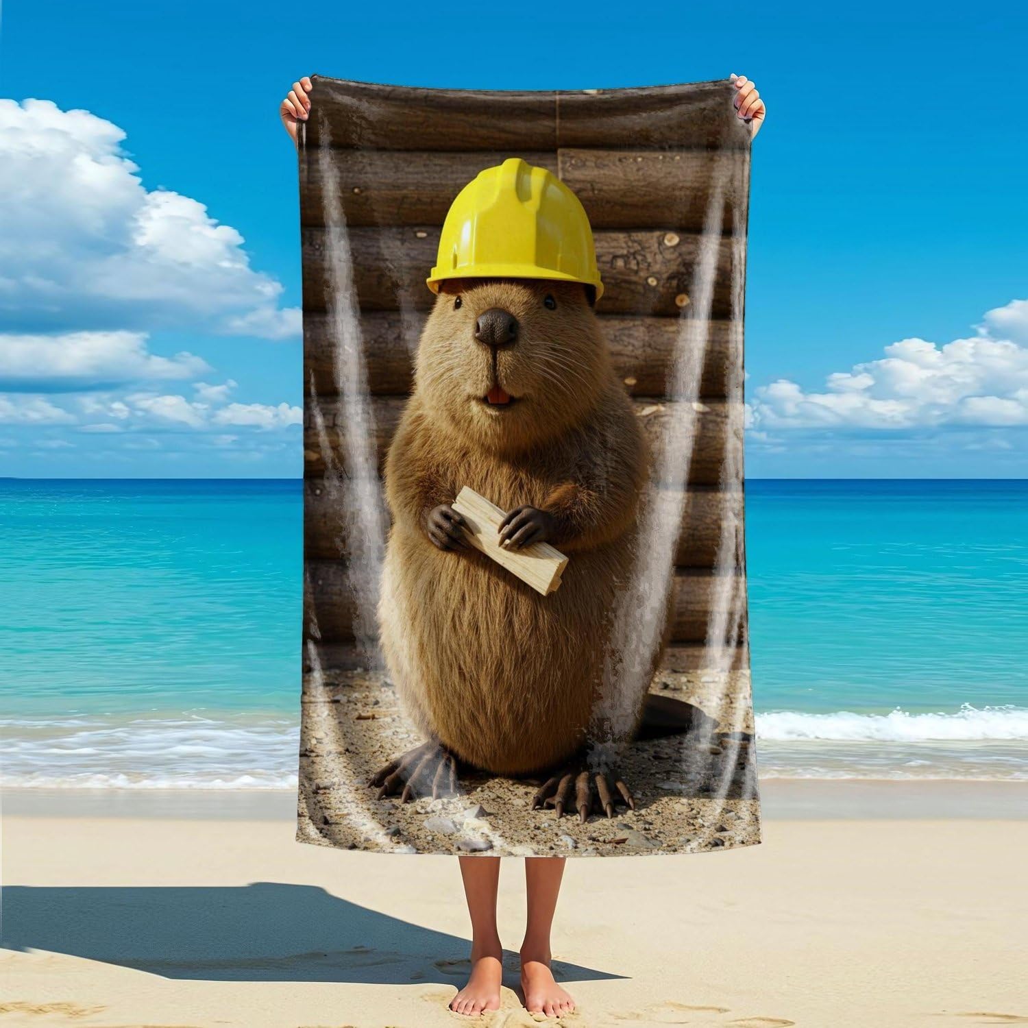 Artistic Space Capybara Beach Towel, Celestial Astronaut Pattern Quick Dry Absorbent, Large Sand Free Travel Pool Essentials W30*H60(CM)
Artistic Space Capybara Beach Towel, Celestial Astronaut Pattern Quick Dry Absorbent, Large Sand Free Travel Pool Essentials W30*H60(CM)