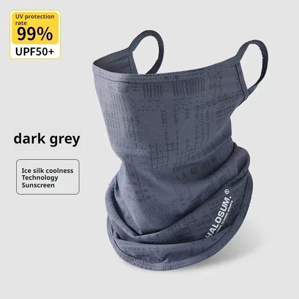 Ice Silk Hiking Face Cover Fishing Cycling Bandana Mask Half Hang-Ear Neck Gaiter Scarf Mesh Co S9Y2 Black-One size
Ice Silk Hiking Face Cover Fishing Cycling Bandana Mask Half Hang-Ear Neck Gaiter Scarf Mesh Co S9Y2 Black-One size