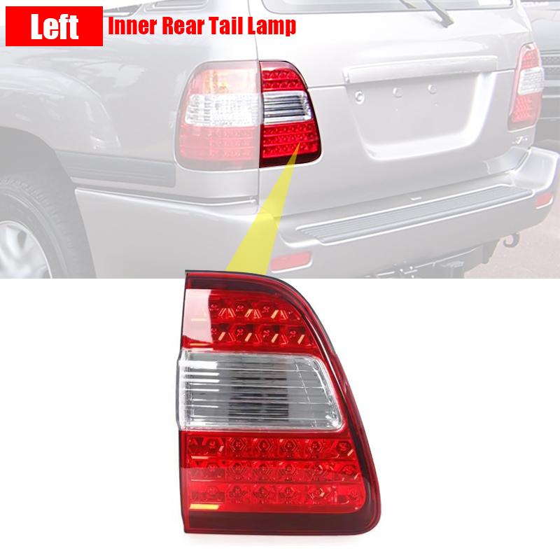 Високоякісні задні габаритні ліхтарі для Toyota Land Cruiser 1998-2007, придатні для заднього ходу, гальмівного сигналу, автомобільних аксесуарів
Високоякісні задні габаритні ліхтарі для Toyota Land Cruiser 1998-2007, придатні для заднього ходу, гальмівного сигналу, автомобільних аксесуарів