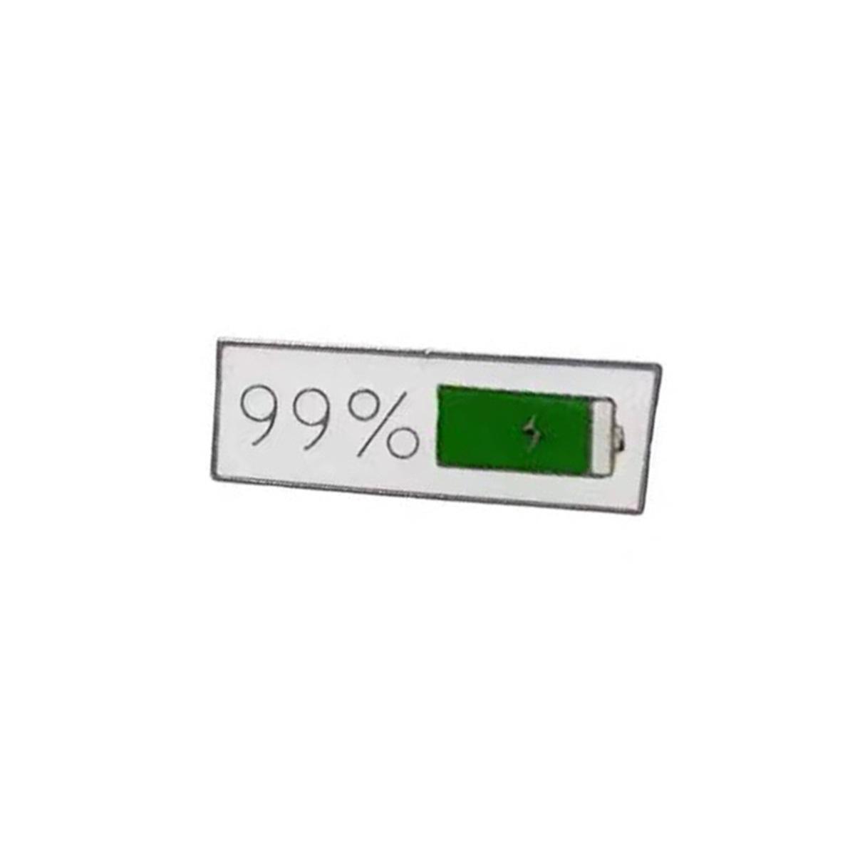 Enamel Pin 1% 99% Electricity Quantity Brooch Buckle Golden Metal Badge Bag Clothes Lapel Brooches For Women Men Kids Gifts
Enamel Pin 1% 99% Electricity Quantity Brooch Buckle Golden Metal Badge Bag Clothes Lapel Brooches For Women Men Kids Gifts