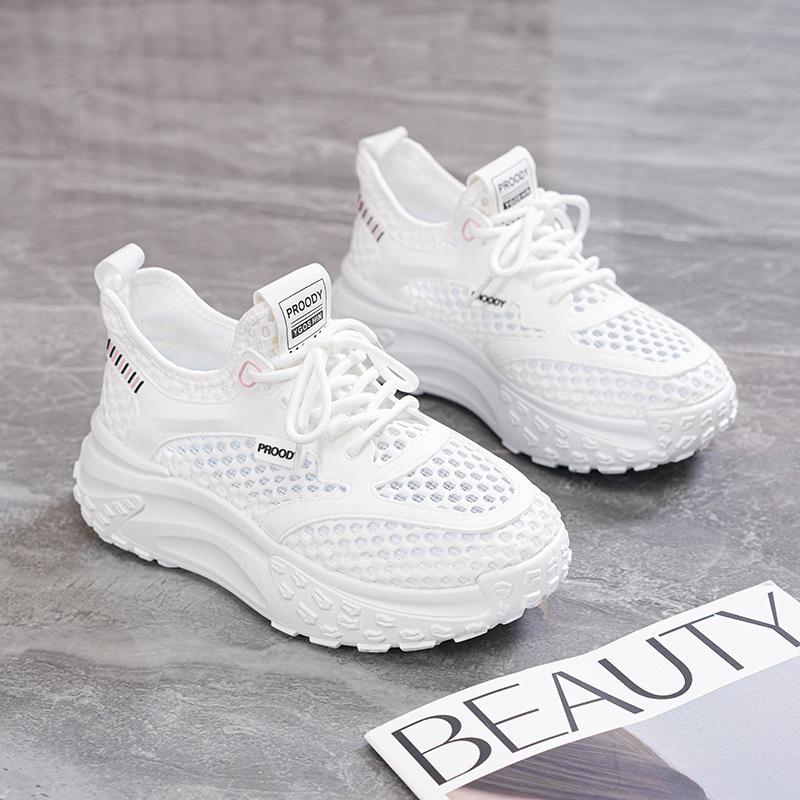 Summer new sports running shoes ins mesh breathable light casual YDY 35 белый
Summer new sports running shoes ins mesh breathable light casual YDY 35 белый