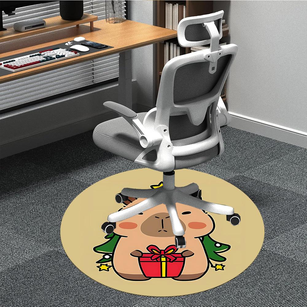 1pc Christmas Capybara Chair Carpet for Office, Soft Flannel Throw Mat, Perfect for Office, Holiday Party Decoration Choice yy260209037 80cm by 80cm
1pc Christmas Capybara Chair Carpet for Office, Soft Flannel Throw Mat, Perfect for Office, Holiday Party Decoration Choice yy260209037 80cm by 80cm