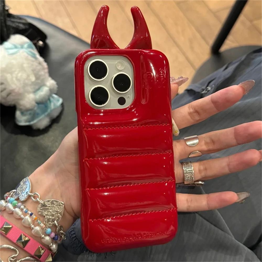 INS Модний 3D Роговий Глянцевий Пуховик Чохол для Телефона Для iPhone 15 14 13 12 Pro Max Креативний Мильний Ударостійкий Задній Чохол Funda Подарунок For iphone 12pro
INS Модний 3D Роговий Глянцевий Пуховик Чохол для Телефона Для iPhone 15 14 13 12 Pro Max Креативний Мильний Ударостійкий Задній Чохол Funda Подарунок For iphone 12pro