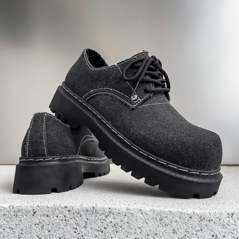 Массивные кроссовки на платформе Оригинальная дышащая повседневная обувь для уличной моды и на каждый день Новые мужские дерби в британском стиле с большим круглым носком 44 чёрный
Массивные кроссовки на платформе Оригинальная дышащая повседневная обувь для уличной моды и на каждый день Новые мужские дерби в британском стиле с большим круглым носком 44 чёрный