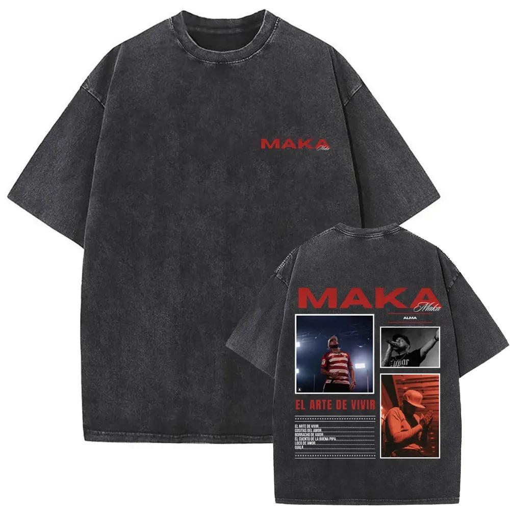 Hot Rapper Maka Aura Poster Print Tshirt Unisex Women Vintage Washed Cotton Harajuku Style Summer Tee Loose Casual Oversized Top S
Hot Rapper Maka Aura Poster Print Tshirt Unisex Women Vintage Washed Cotton Harajuku Style Summer Tee Loose Casual Oversized Top S