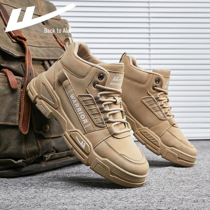 Мужские весенние высокие ботинки Martin — британский стиль, нескользящие, модные, универсальные рабочие ботинки для активного отдыха 43
Мужские весенние высокие ботинки Martin — британский стиль, нескользящие, модные, универсальные рабочие ботинки для активного отдыха 43