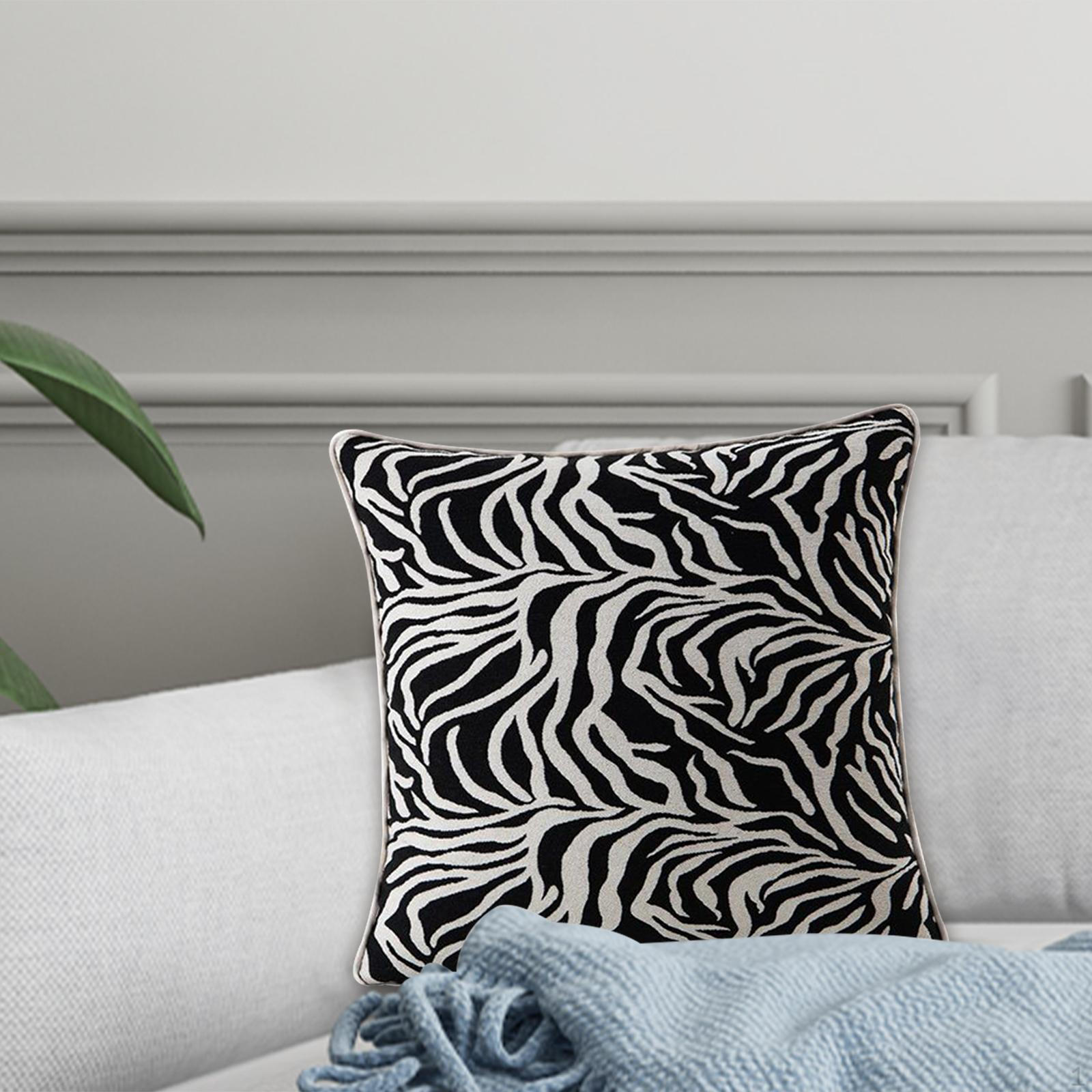 Elegant Zebra Print Pillow Cover for Home Decor Square
Elegant Zebra Print Pillow Cover for Home Decor Square