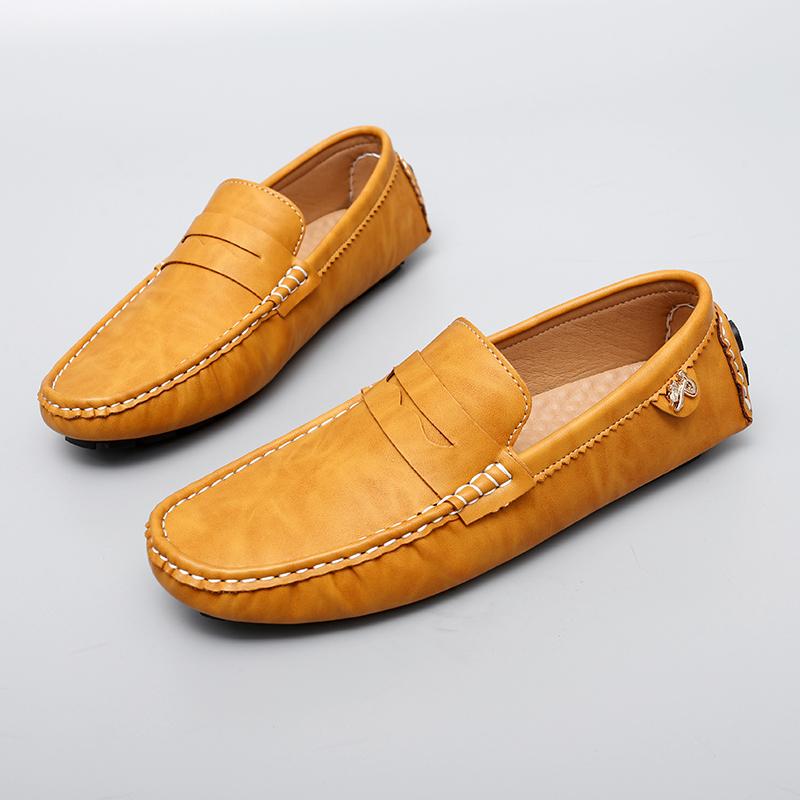 Модная мужская деловая повседневная обувь Модная мужская обувь лоферы ручной работы из искусственной кожи Слипоны Мягкая удобная мужская обувь для вождения 48 жёлтый
Модная мужская деловая повседневная обувь Модная мужская обувь лоферы ручной работы из искусственной кожи Слипоны Мягкая удобная мужская обувь для вождения 48 жёлтый