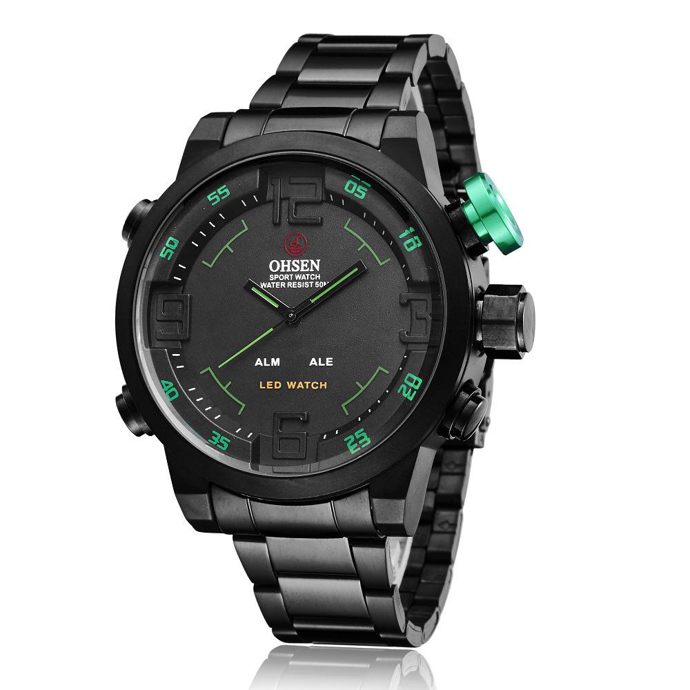 Ohsen Aosheng Ad1608 Trendy Men S Fashion Luminous Led Dual Movement Dual Display Three-Pin Quartz Men S Watch
Ohsen Aosheng Ad1608 Trendy Men S Fashion Luminous Led Dual Movement Dual Display Three-Pin Quartz Men S Watch