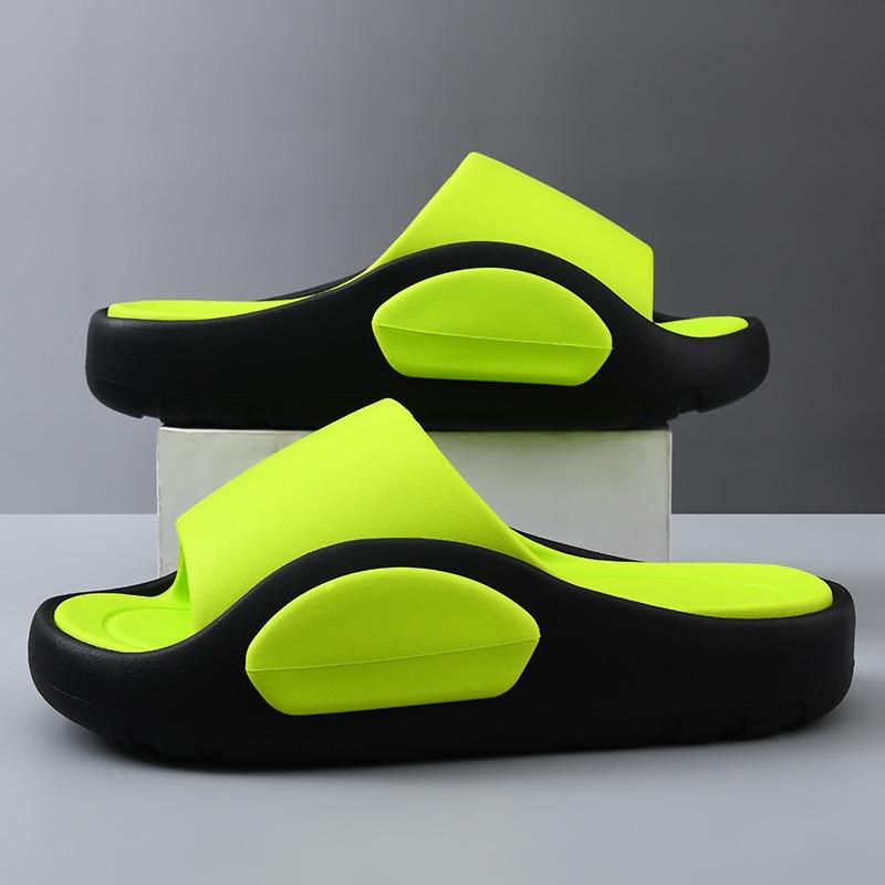 Новые тапочки мужские летние модные простые для улицы толстая подошва нескользящие для улицы спортивные для отдыха пляжные мужские шлепанцы 44-45 зелёный
Новые тапочки мужские летние модные простые для улицы толстая подошва нескользящие для улицы спортивные для отдыха пляжные мужские шлепанцы 44-45 зелёный