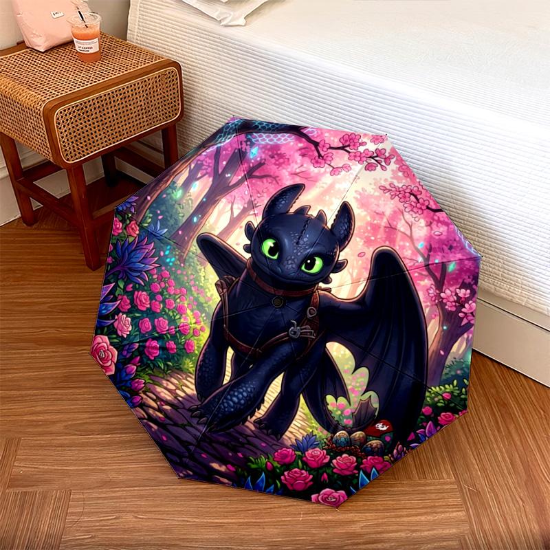 1PC Automatic Folding Umbrella Toothless Night Fury Pattern 8 Ribs Portable Foldable Travel Umbrella Christmas Birthday Gift разноцветный
1PC Automatic Folding Umbrella Toothless Night Fury Pattern 8 Ribs Portable Foldable Travel Umbrella Christmas Birthday Gift разноцветный