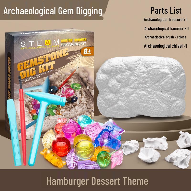 Детский светящийся набор для раскопок драгоценных камней: Археологические раскопки Охота за сокровищами Кристалл и бриллиант Слепой бокс для мальчиков и девочек
Детский светящийся набор для раскопок драгоценных камней: Археологические раскопки Охота за сокровищами Кристалл и бриллиант Слепой бокс для мальчиков и девочек