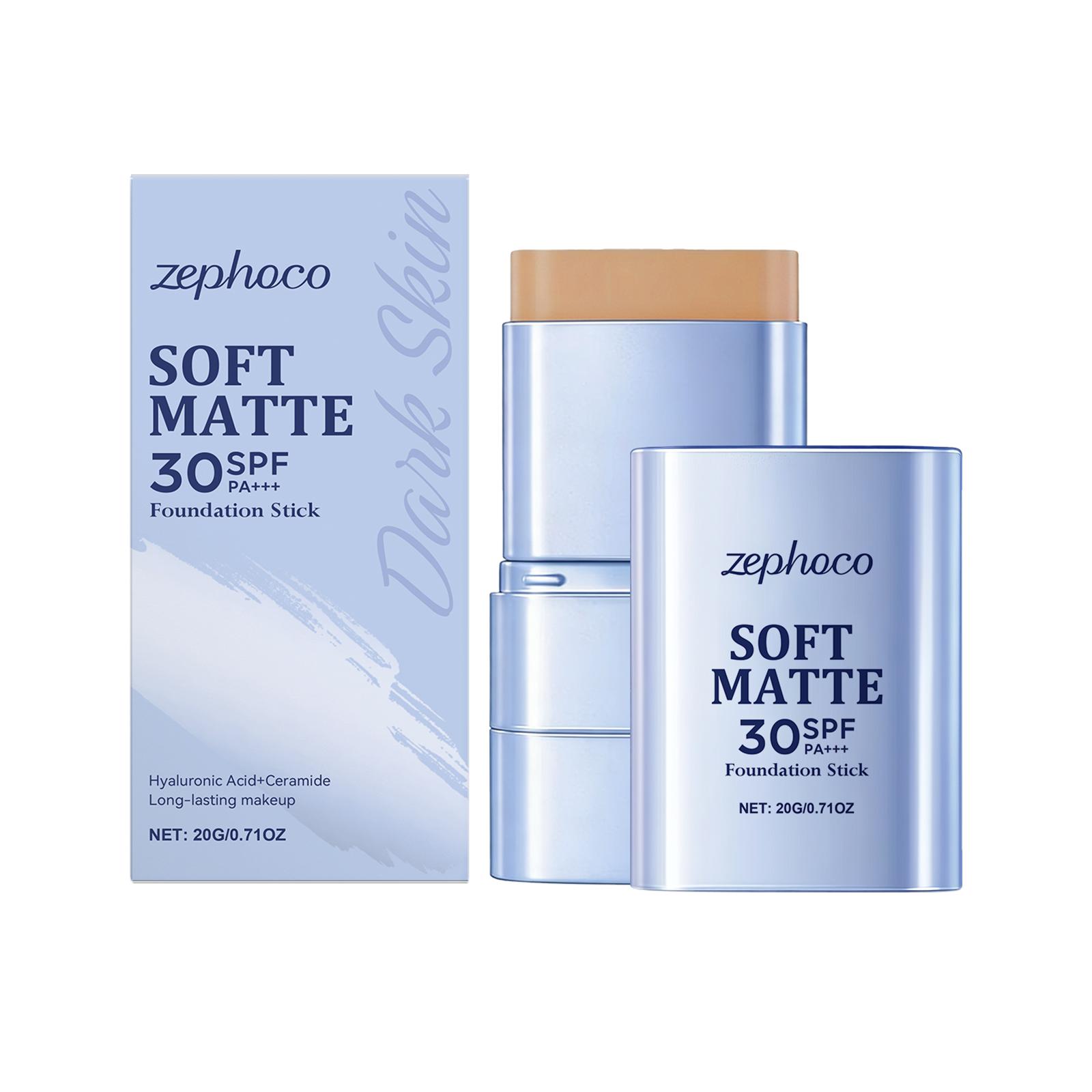 2-in-1 Soft Matte Foundation Stick Deep flesh color Lightweight concealer with long-lasting, radiant, and clear makeup finish 20g
2-in-1 Soft Matte Foundation Stick Deep flesh color Lightweight concealer with long-lasting, radiant, and clear makeup finish 20g