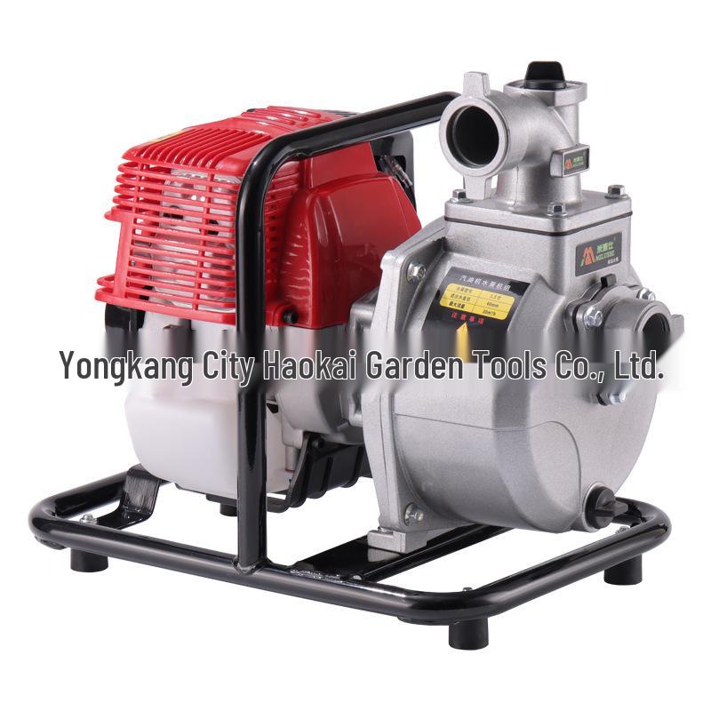 Two-Stroke Gasoline Engine Water Pump - High-Pressure Self-Priming Pump for Small Agricultural Irrigation
Two-Stroke Gasoline Engine Water Pump - High-Pressure Self-Priming Pump for Small Agricultural Irrigation