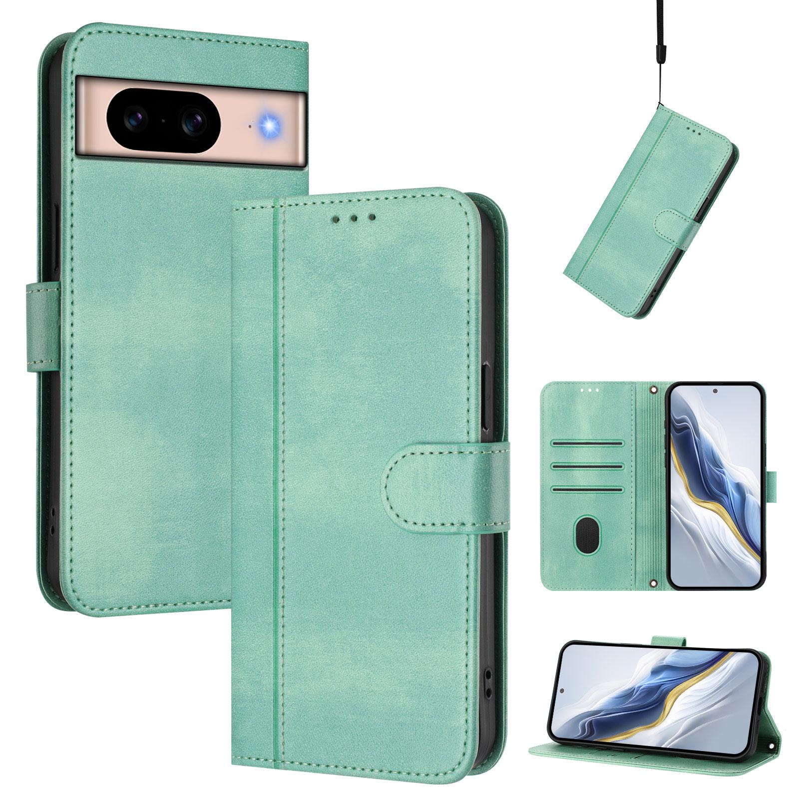 For Google Pixel 8a Cases Wallet Stand Retro Texture Leather Phone Cover with Lanyard Dark Green
For Google Pixel 8a Cases Wallet Stand Retro Texture Leather Phone Cover with Lanyard Dark Green