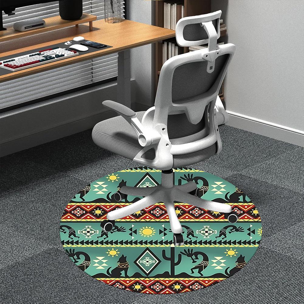 1PC Southwest Kokopelli Office Round Area Rug, Indoor Mat Suitable ForOffice, Under Office Chairs Bedroom Living Room Home Decor, Room Deco f056 80cm by 80cm
1PC Southwest Kokopelli Office Round Area Rug, Indoor Mat Suitable ForOffice, Under Office Chairs Bedroom Living Room Home Decor, Room Deco f056 80cm by 80cm