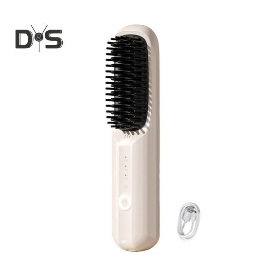 Беспроводной выпрямитель для волос с 3 регулируемыми температурами, быстрый нагрев, перезаряжаемый через USB, портативный, с отрицательными ионами, электрическая укладка вьющихся волос бежевый
Беспроводной выпрямитель для волос с 3 регулируемыми температурами, быстрый нагрев, перезаряжаемый через USB, портативный, с отрицательными ионами, электрическая укладка вьющихся волос бежевый