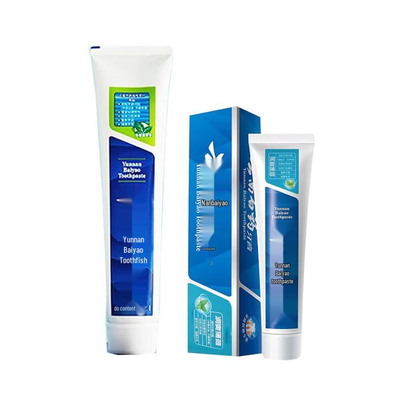 Yunnan Baiyao Mint Fresh Gum Care Toothpaste Set
Yunnan Baiyao Mint Fresh Gum Care Toothpaste Set