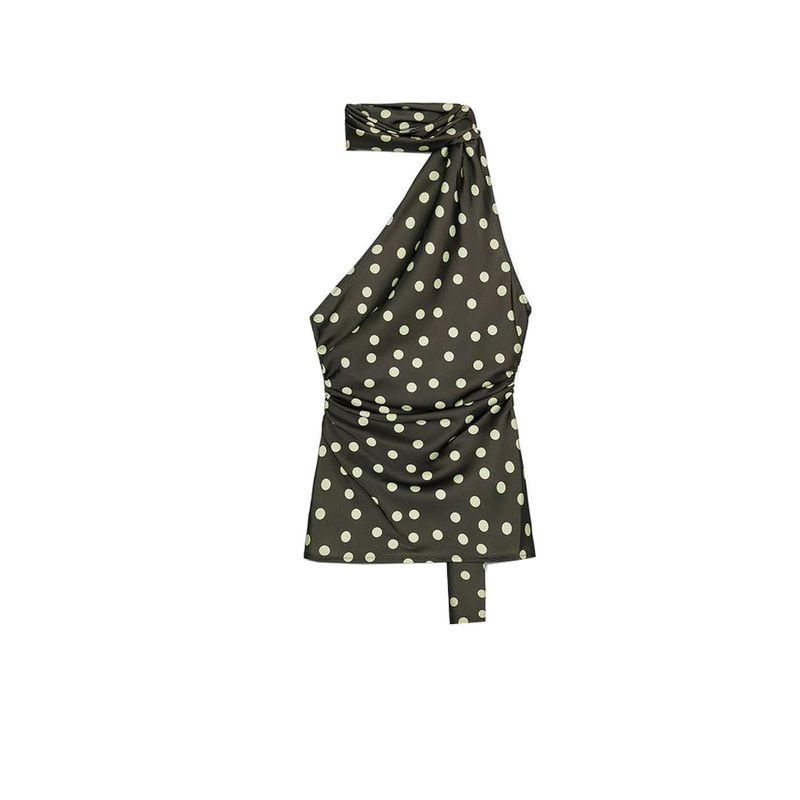 Топ-халтер из шелкового сатина с текстурой 4661165 4772157 Брюки клеш со средней посадкой 3067507 Green Tops L
Топ-халтер из шелкового сатина с текстурой 4661165 4772157 Брюки клеш со средней посадкой 3067507 Green Tops L