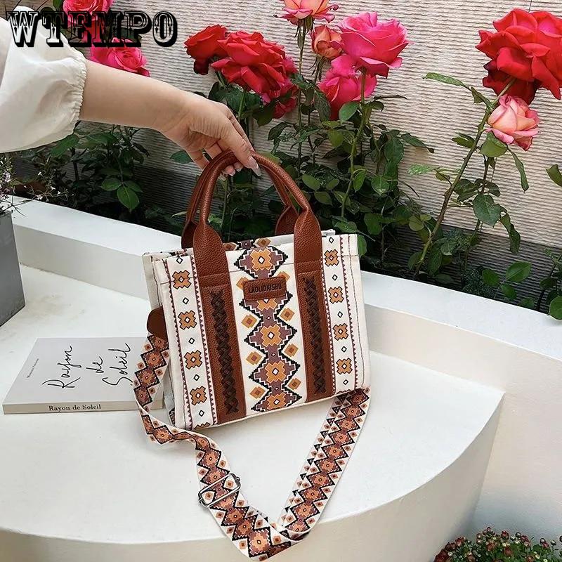WTEMPO Casual Versatile Single Shoulder Messenger Bags Large Capacity Printing Women Canvas Handbag Tote Ladies Crossbody Shoulder Bag 1pc синій
WTEMPO Casual Versatile Single Shoulder Messenger Bags Large Capacity Printing Women Canvas Handbag Tote Ladies Crossbody Shoulder Bag 1pc синій