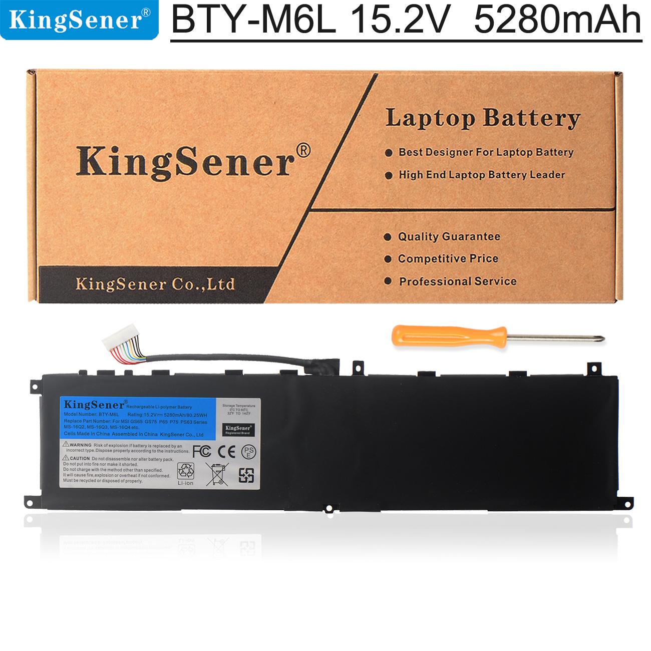 Аккумулятор Kingsneer BTY-M6L для ноутбука MSI GS65 GS75 Stealth Thin 8RF 8RE 8SE 8SF 8SG 9RE 9SD 9SE 9SF 9SG, PS63 Modern 8RC 8SC
Аккумулятор Kingsneer BTY-M6L для ноутбука MSI GS65 GS75 Stealth Thin 8RF 8RE 8SE 8SF 8SG 9RE 9SD 9SE 9SF 9SG, PS63 Modern 8RC 8SC