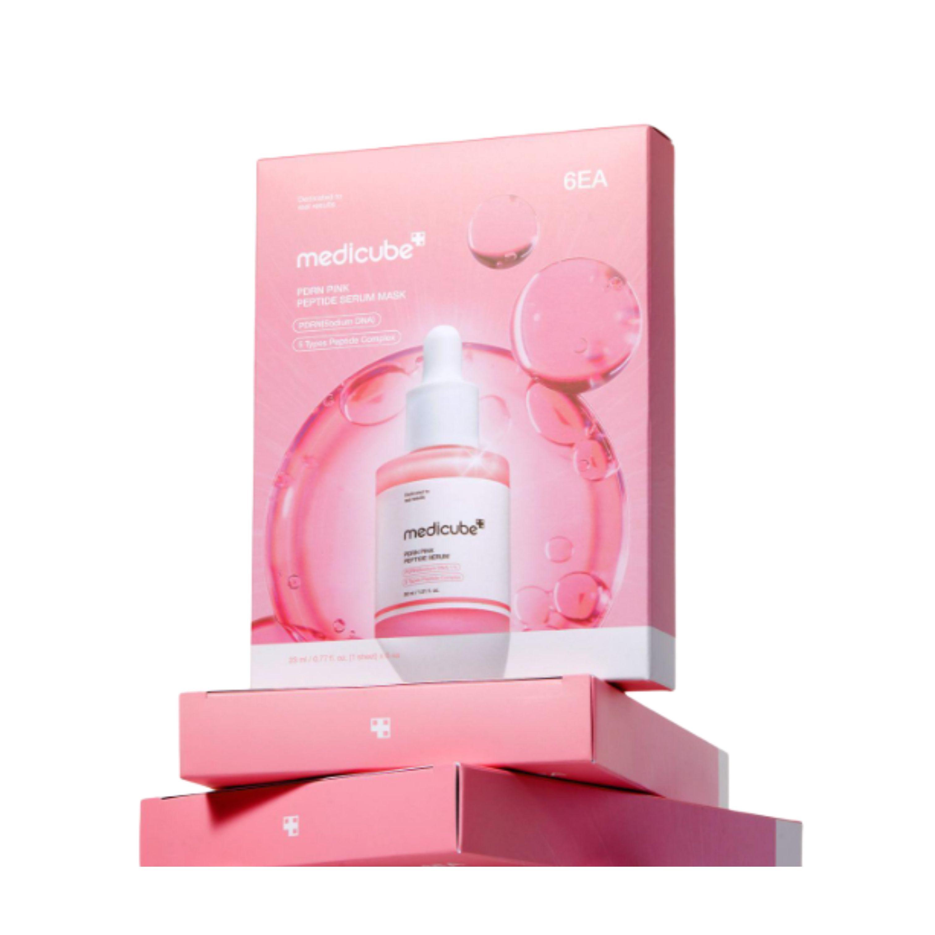 Medicube PDRN Pink Peptide Ampoule Mask – 5 Sheet Masks
Medicube PDRN Pink Peptide Ampoule Mask – 5 Sheet Masks