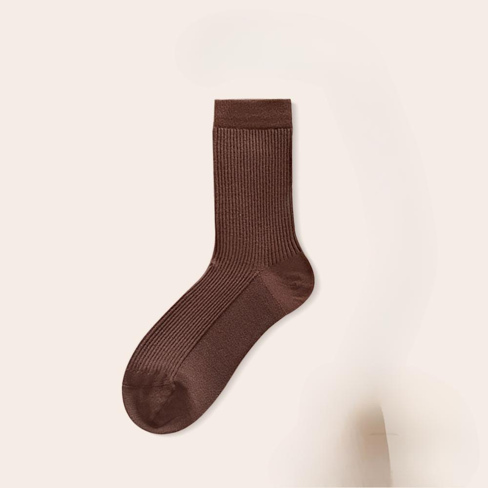 Утепленные шерстяные носки для женщин на осень и зиму, с флисом для тепла и вертикальными полосками для стройности. Чисто белые носки с длинным ворсом для зимы 1 pair кофейный
Утепленные шерстяные носки для женщин на осень и зиму, с флисом для тепла и вертикальными полосками для стройности. Чисто белые носки с длинным ворсом для зимы 1 pair кофейный